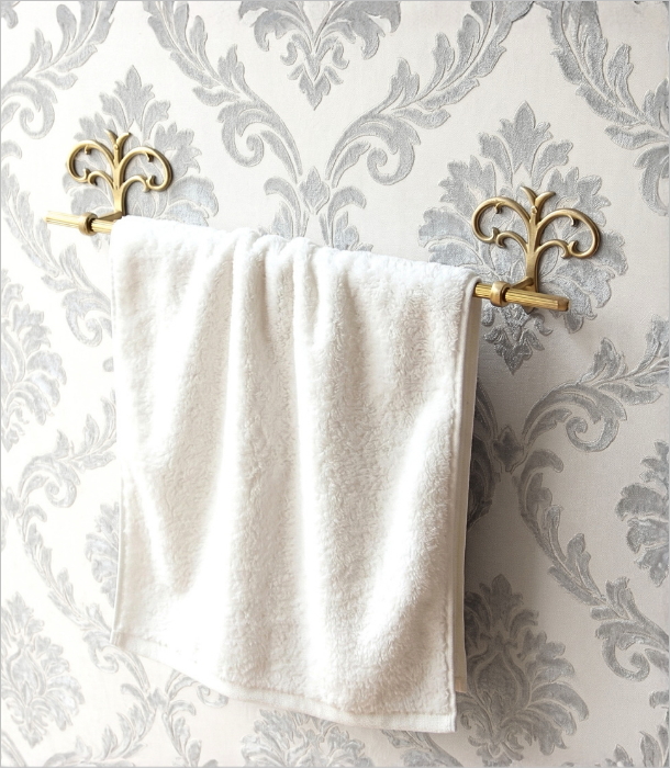 真鍮の TOWEL BAR フィオーレ 2カラー(3)