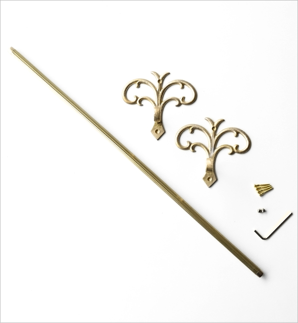 真鍮の TOWEL BAR フィオーレ 2カラー(9)