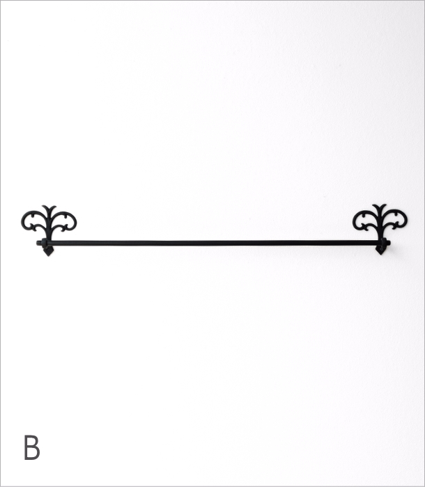 真鍮のTOWEL BAR フィオーレ L 2カラー(11)