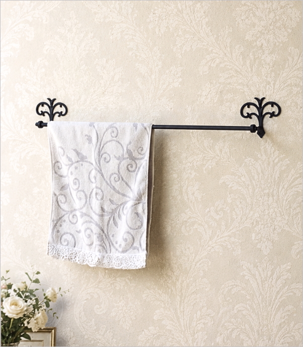 真鍮のTOWEL BAR フィオーレ L 2カラー(4)