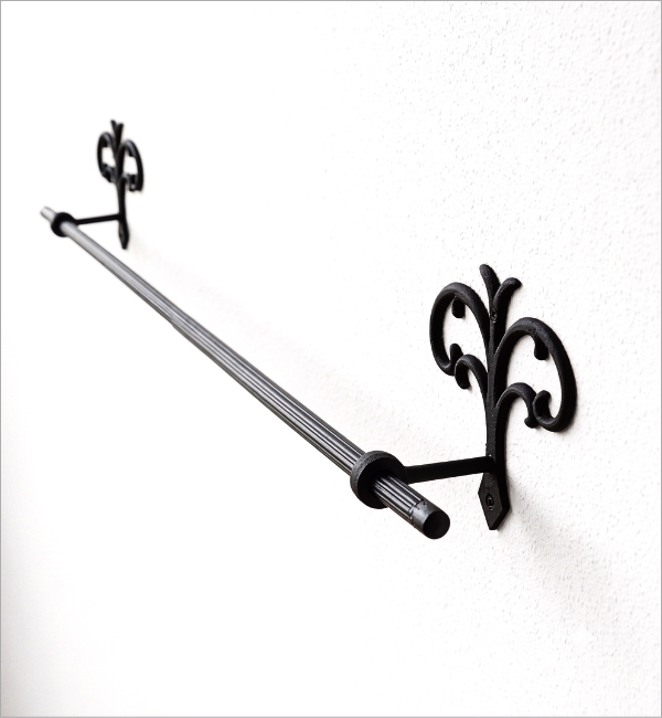 真鍮のTOWEL BAR フィオーレ L 2カラー(7)