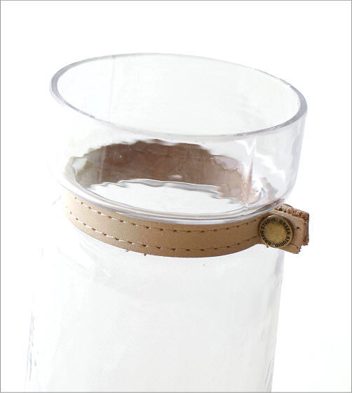 革巻きゆらぎガラスのベース L 2カラー(3)