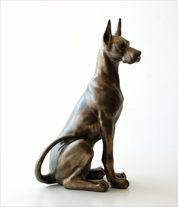 ドーベルマンの置物(5)