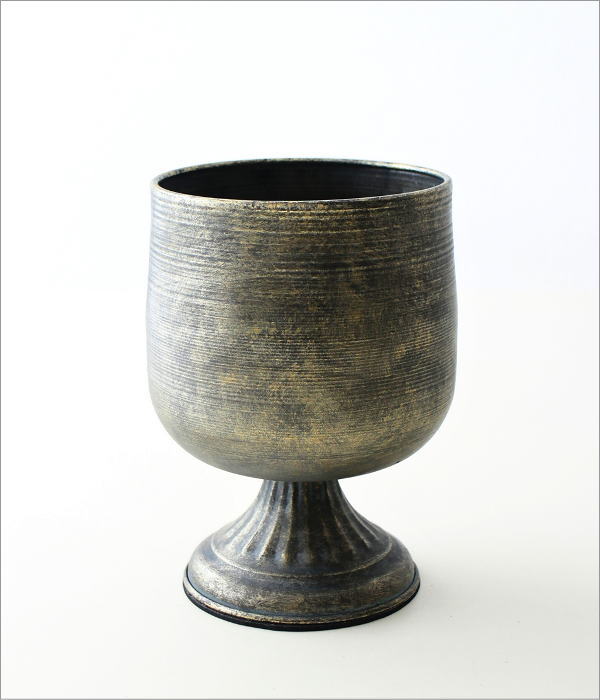 シャビーなアイアンのプレーンカップ(7)