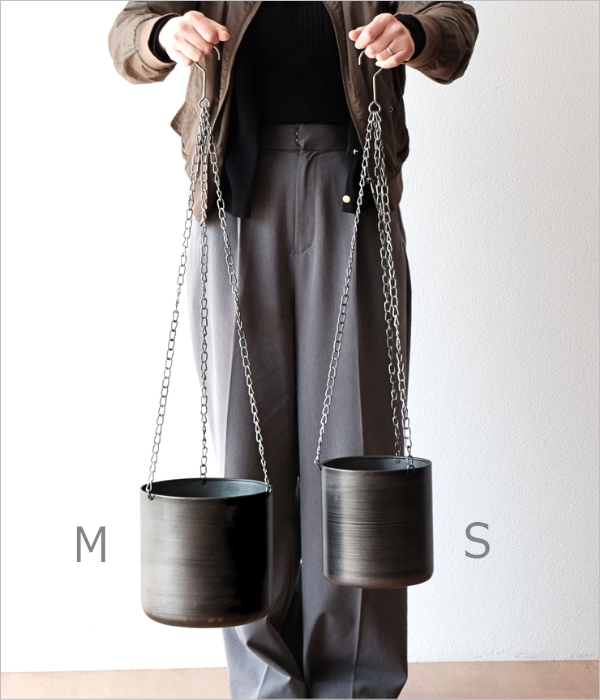 ハンギングポット メタル M(5)