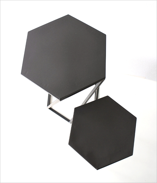 アイアン六角スタンド 2サイズセット(3)