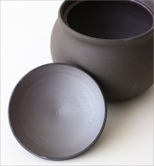陶器の蓋もの器 2カラー(4)
