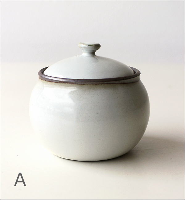 陶器の蓋もの器 2カラー(6)