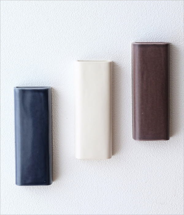 陶器の壁掛ベース 3カラー(10)