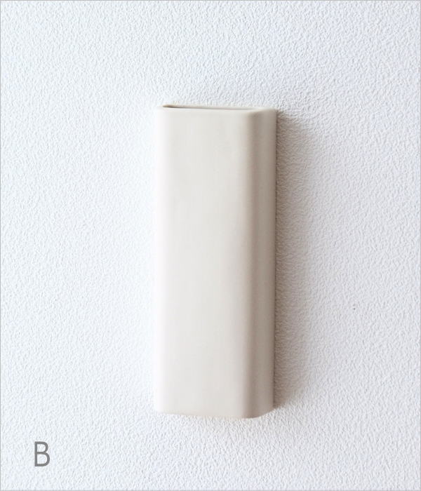 陶器の壁掛ベース 3カラー(8)