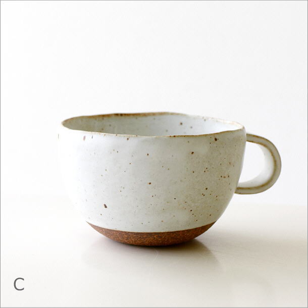 マグカップ 陶器 おしゃれ 日本製 コーヒーカップ ナチュラル シンプル 萬古焼 焼き物 和風 和食器 ナチュラルマグ たたら L 3カラー  [yyt7410] ギギliving