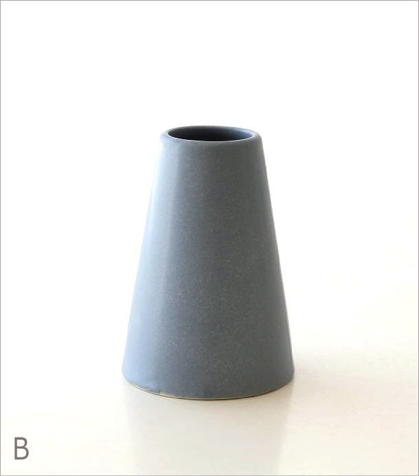 小さな陶器の花瓶 ふらすこ 3カラー(5)
