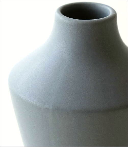 小さな陶器の花瓶 ぽっと 2カラー(3)