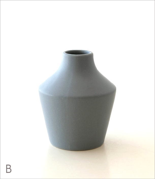 小さな陶器の花瓶 ぽっと 2カラー(5)